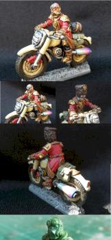 Imperial Guard Vostroyan Rough Rider by TheThousandthSon