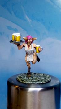 Minotaur Tavern Wench / Bar Maid by chaos spawn