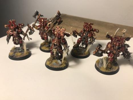 Khorn marines by instant