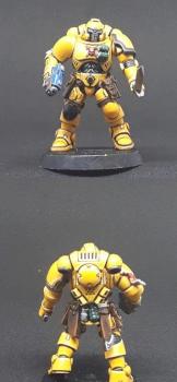 imperial fist Primaris Reivers by Cainnech