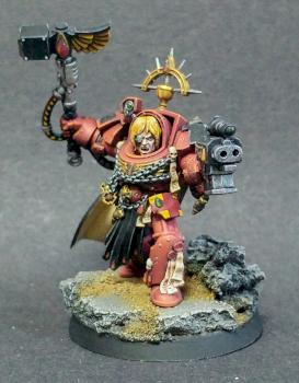 Blood Angel Captain in Terminator Armour by mickc22