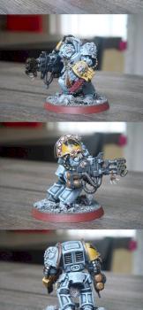 Wolf guard with heavy flamer by irimi