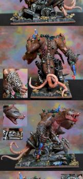 Skaven Hell Pit Abomination Sculpted & Painted by Purc