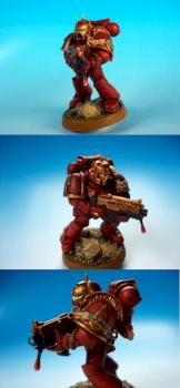 Blood Angels Marine by red gobbo