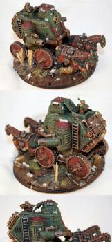 Khador Gun Carriage by Melesomancer