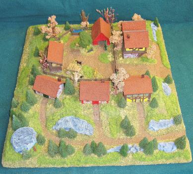 Country Inn...(10mm)...diorama/game play piece #2 by Cat Dancer