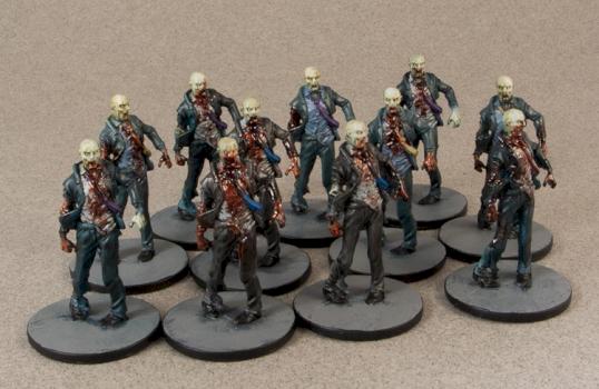 Zombicide - Well Dressed Walkers (tabletop quality) by Jarrett