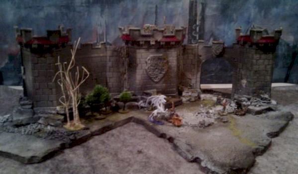 Kitbashed Walls of a Ruined Castle by praetorian0 1