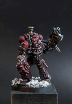 Blood Angel Space Marine by Infectaint