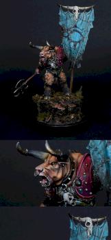 Kaastaruk - Minotaur (1st Place Salute 2013 Fantasy Creatures/Vehicles) by Wickedcarrot