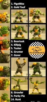 Razorbakz orc Blood Bowl team by SinisterDexter00