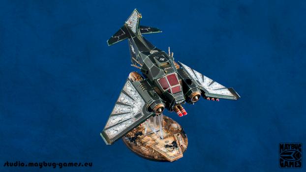 Dark Angels Nephilim Fighter by MaybugM