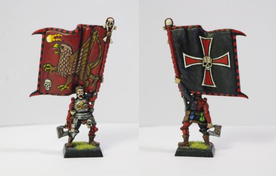 Empire Standard Bearer with Griffon Standard by popiel84