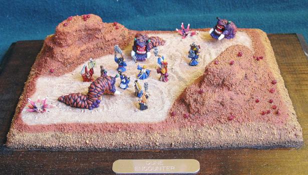 Dune Encounter  1 (10mm)...Diorama by Cat Dancer