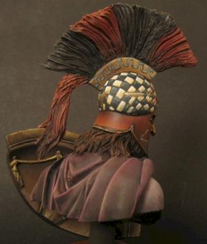 GREEK WARLORD BUST by dimgall