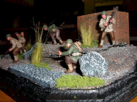 WWII diorama by Omegaprime