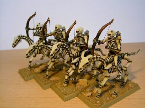 Skeleton horsemen by Ryu