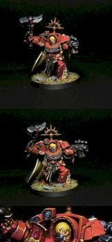 Blood Angels Captain Karlaen. by karpunk