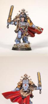 Ragnar Blackmane of the Space Wolves by munger