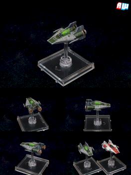 Star Wars X-wing: Green Squadron A-wing by Macross_VF1