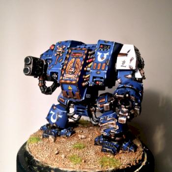 Ultra Marine Dreadnought by Stephen