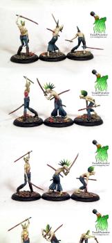 Punk Zombies - Malifaux by Toadpainter