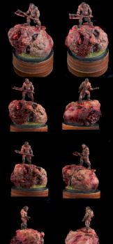 Extremely Barbaric Barbarian - Scibor miniatures (2015) by bapfometh