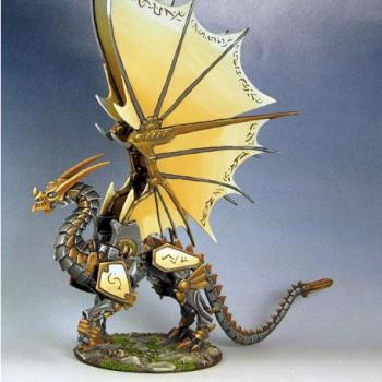 Wyrmgear the Clockwork Dragon by odinsgrandson