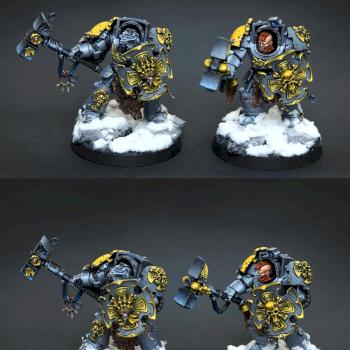 Space Wolves Terminators by Flameon