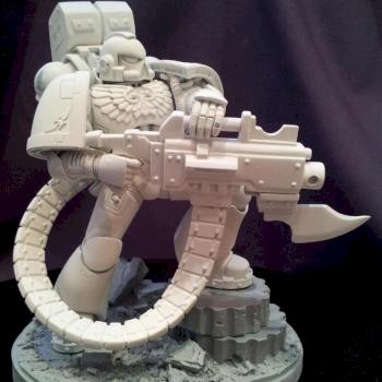 Space Marine devastator conversion by cassar