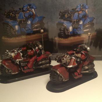 Blood Angel Bike Squad by ajn2011