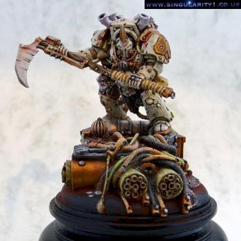 Chaos Space Marine. Typhus, Herald of Nurgle by singularity