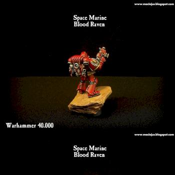 Blood Raven Space Marine by Maciejus_exe