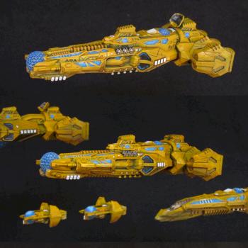 Kurak Alliance Ryushi Fleet by Arkon