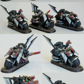 Ravenwing Bikers by Sttuoc