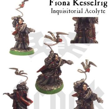 Fiona Kesselrig, Inquisitorial Acolyte by Dmitry Rommel