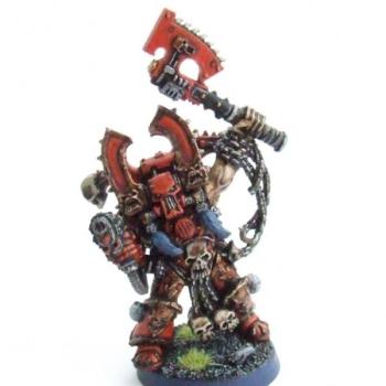 chaos space marine kharn the betrayer by bamcky2k