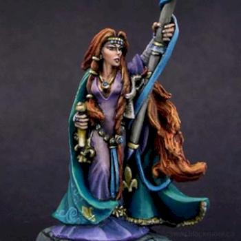 Bretonnian Sorceress by SaxonAngel