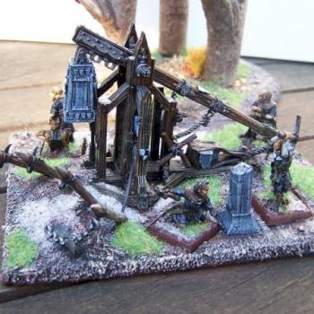 Bretonnian Trebuchet by Cadwallon