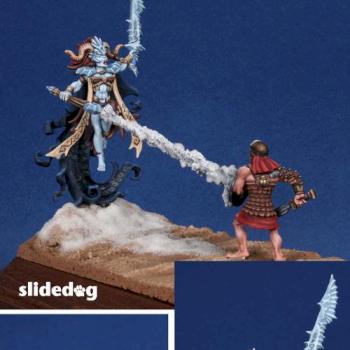 Ice Queen/ Witch Diarama by slidedog