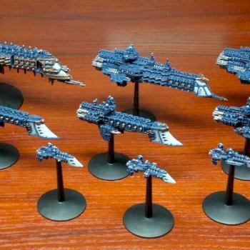 Battlefleet Gothic Imperial Fleet by sparrowhawk2k