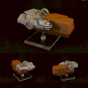 Star Wars X-wing: Wayfarer-class Medium Transport by Macross_VF1