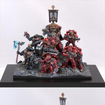 Blood Angels Battle Brothers by glazed over