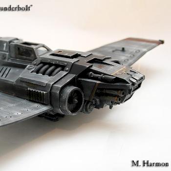 Forgeworld Imperial Navy Thunderbolt by michaelharmon