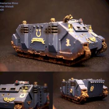 Ultramarine Rhino by Vitulv