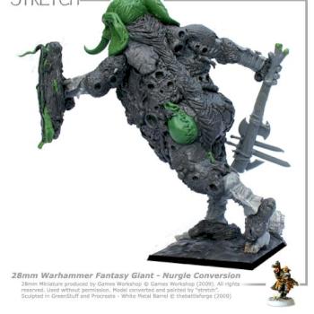 GW Warhammer Fantasy Giant NURGLE Conversion 3 by stretch