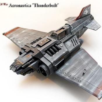 Forgeworld Imperial Navy Thunderbolt by michaelharmon