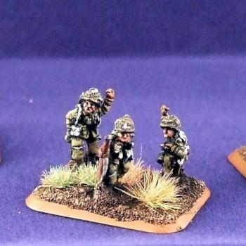 Flames of War US Para CO and weapons teams by exilesjjb