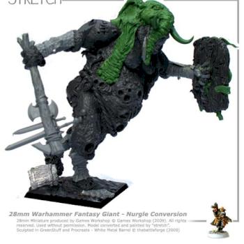 GW Warhammer Fantasy Giant NURGLE Conversion 4 by stretch