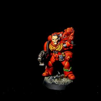 Blood Angels Sergent by miniDrake